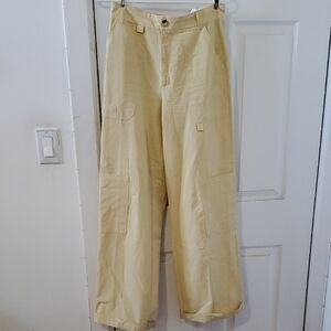 Free With Purchase Zara Beige Cargo Pants